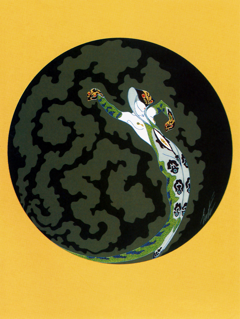 Emotions, Jealousy - Erté Tablo kanvas tablo