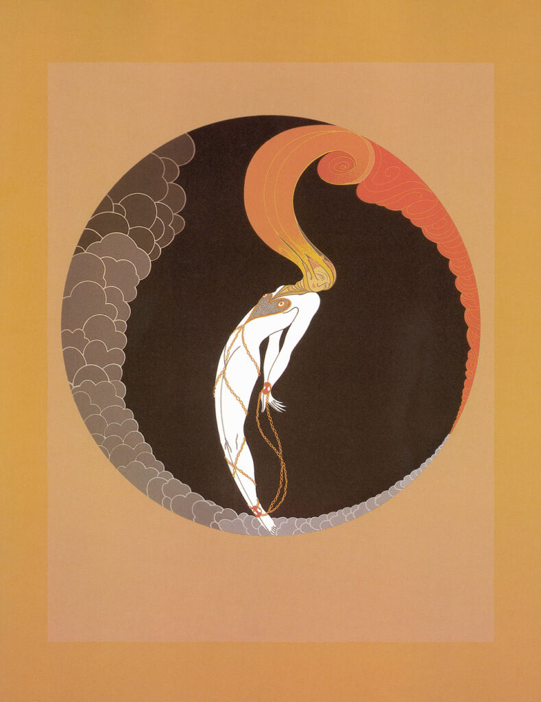 Emotions, Love - Erté Tablo