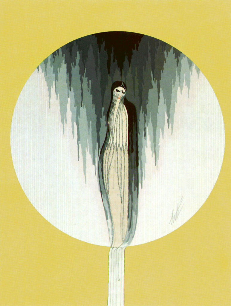 Emotions, Sadness - Erté Tablo