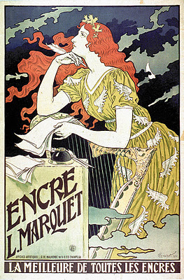 Encre L’Marquet – Eugène Grasset Tablo