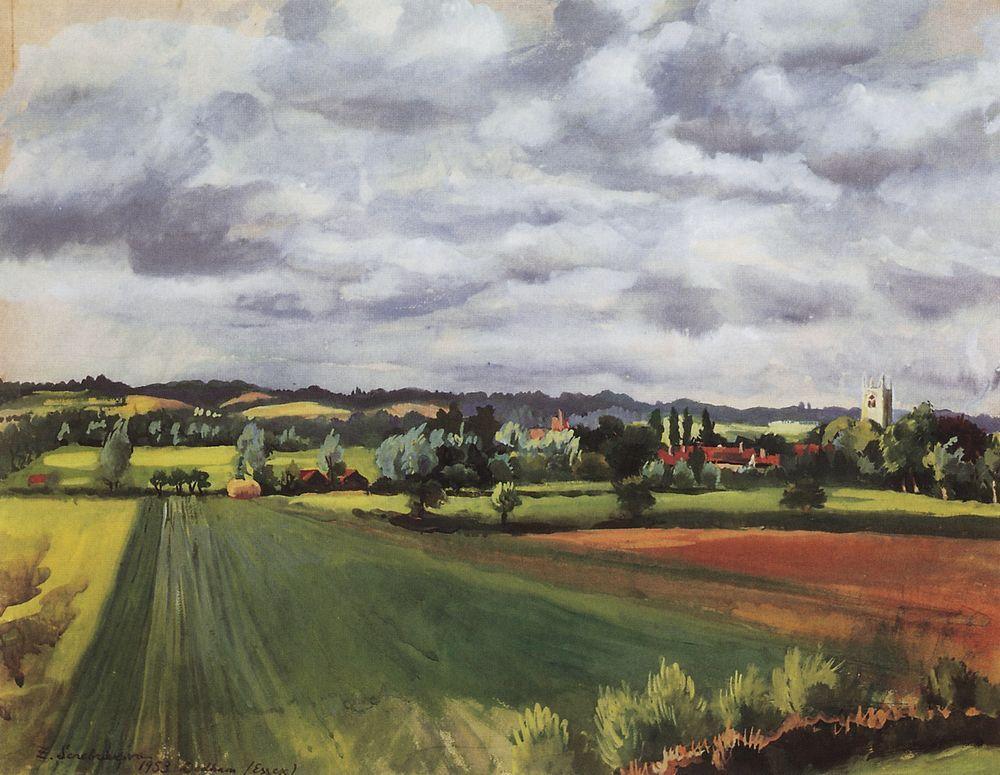England (1953) – Zinaida Serebriakova Tablo