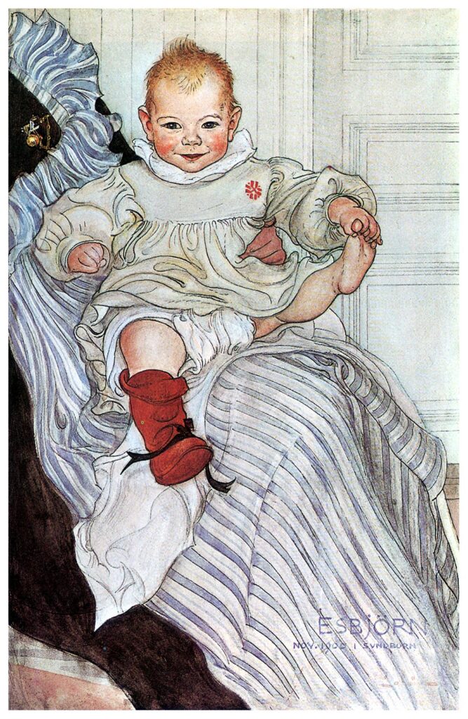 Esbjorn (1900) - Carl Larsson Tablo