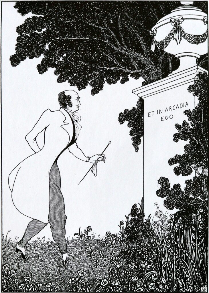 Et in Arcadio Ego (1896) - Aubrey Beardsley Tablo