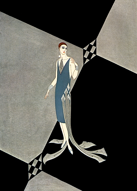 Evening gown for Manhattan Mary – Erté Tablo