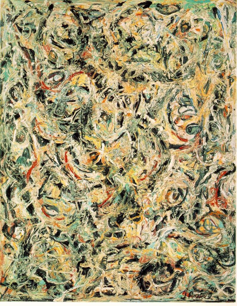 Eyes in the Heat (1946) - Jackson Pollock Tablo