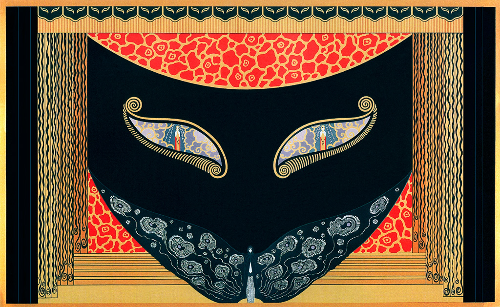 Eyes of Jealousy – Erté Tablo