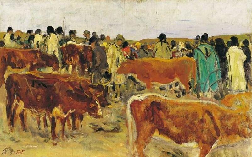 Fair (1917) – Aladár Körösfői-Kriesch Tablo