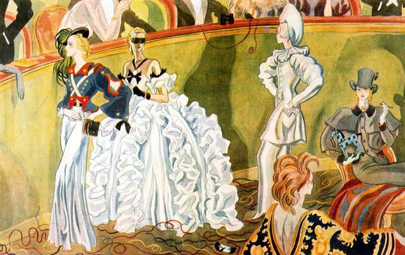 Fancy dress ball (1935) – Carlos Sáenz de Tejada Tablo