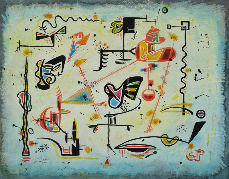 Fantasy in Equilibrium (1948) – Jock Macdonald Tablo