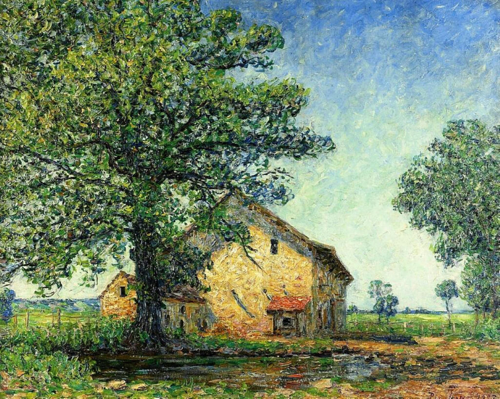 Farm at La Petite Mare (1907) - Francis Picabia Tablo