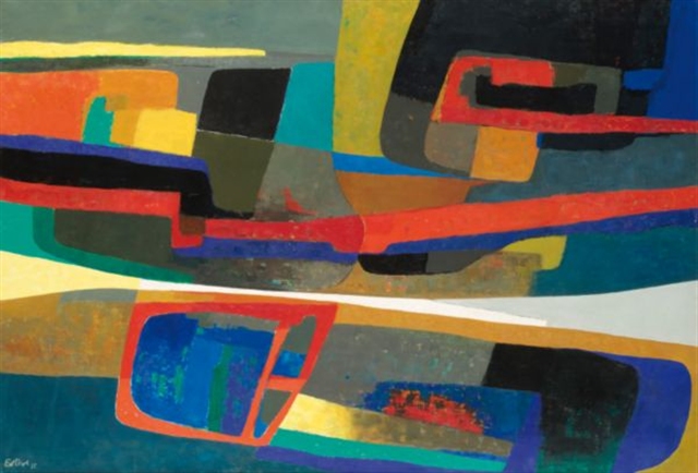 Faverdines (1955) – Maurice Estève Tablo
