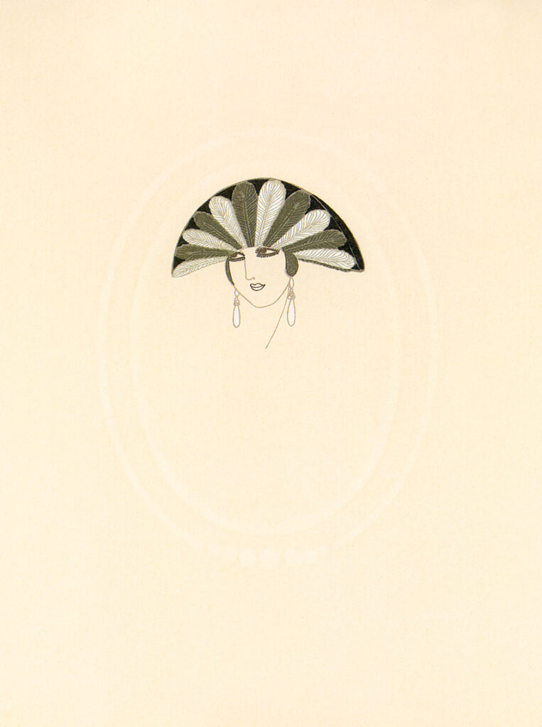 Feathers – Erté Tablo