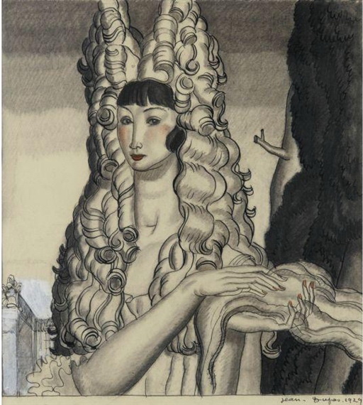Femme à la coiffe (1929) – Jean Dupas Tablo