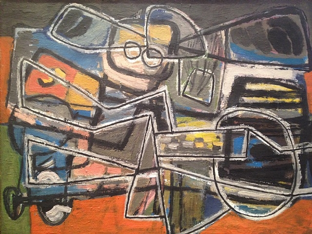 Femme et Oiseau IV (1952) – Corneille Tablo