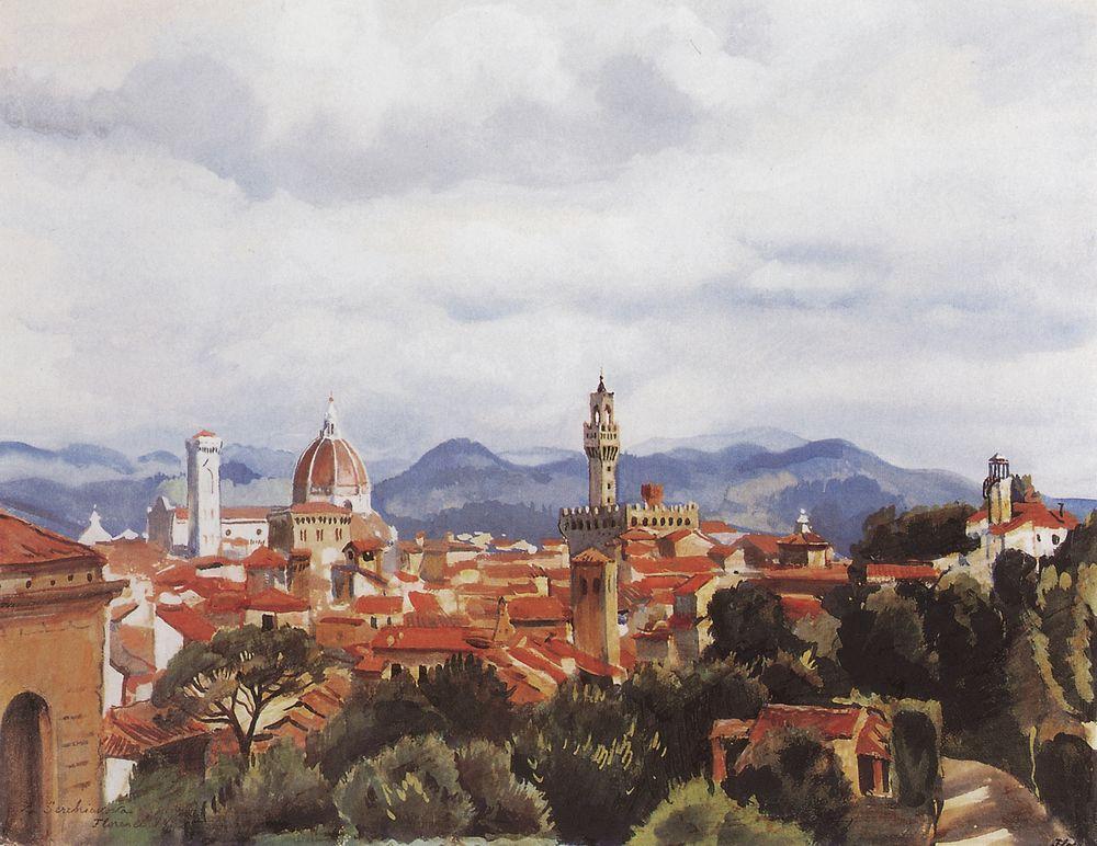 Florence (1949) – Zinaida Serebriakova Tablo