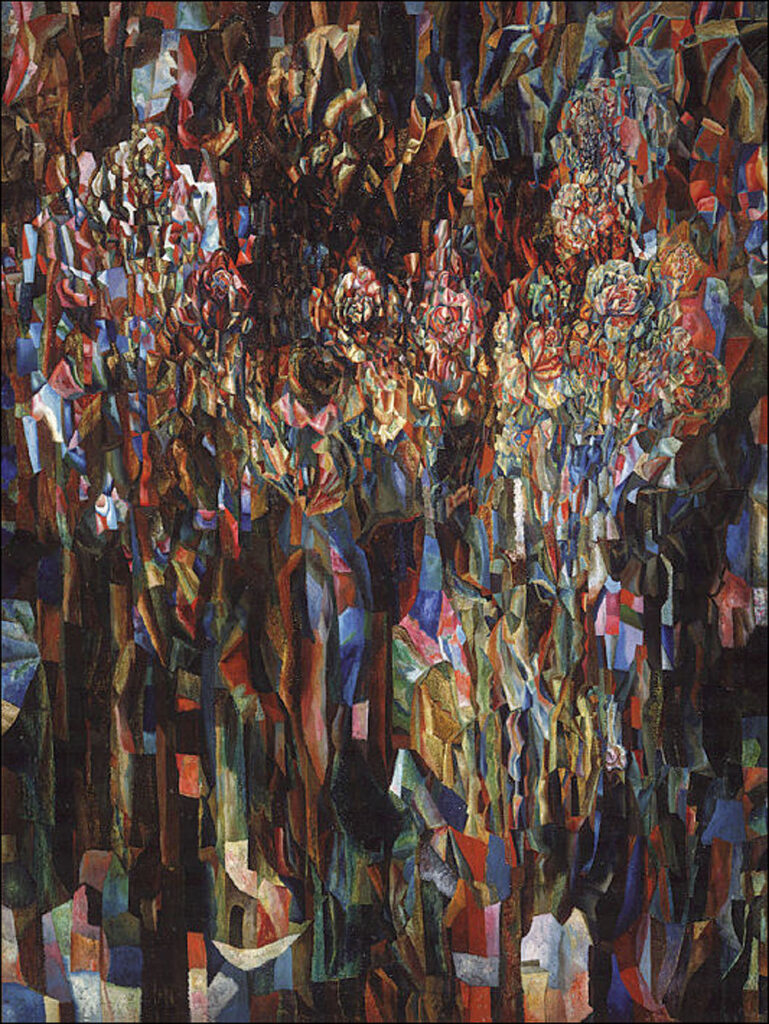 Flowers of the Universal Flowering (1916) – Pavel Filonov Tablo