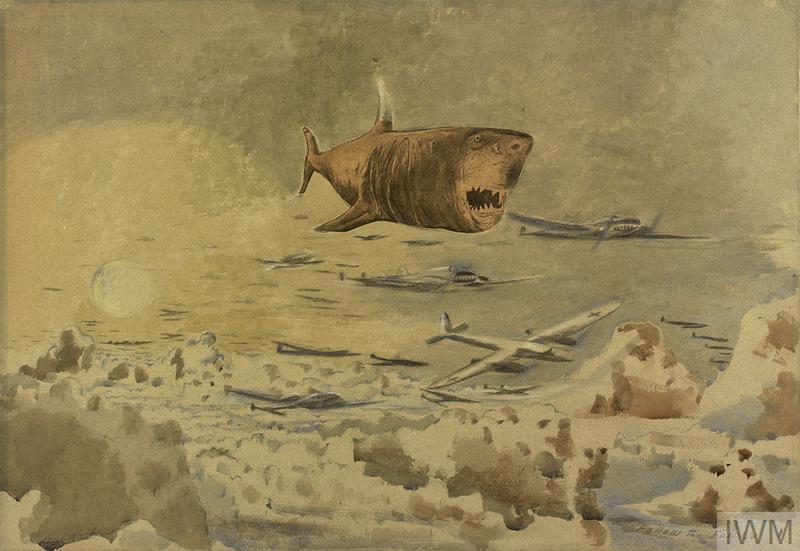 Follow the Fuhrer Above the Clouds (1942) – Paul Nash Tablo