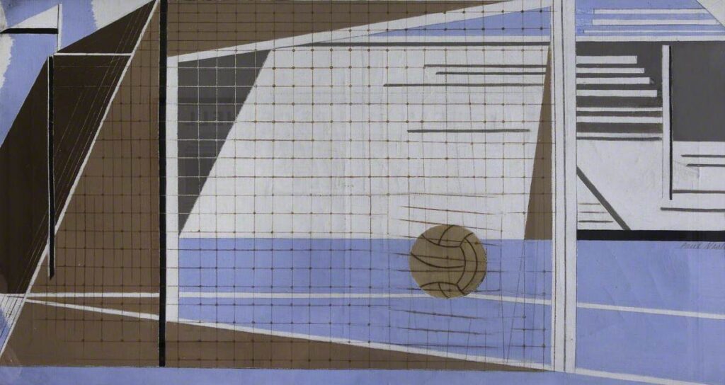 Footballers Prefer Shell (1935) – Paul Nash Tablo