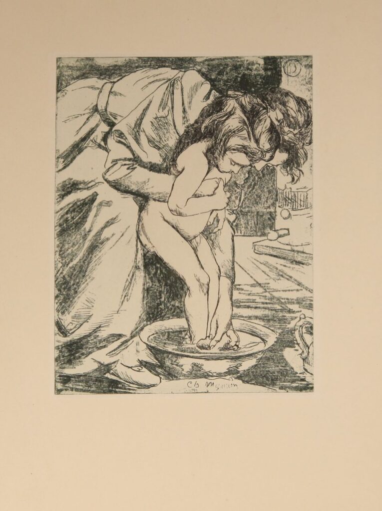 Footbath - Charles Maurin Tablo