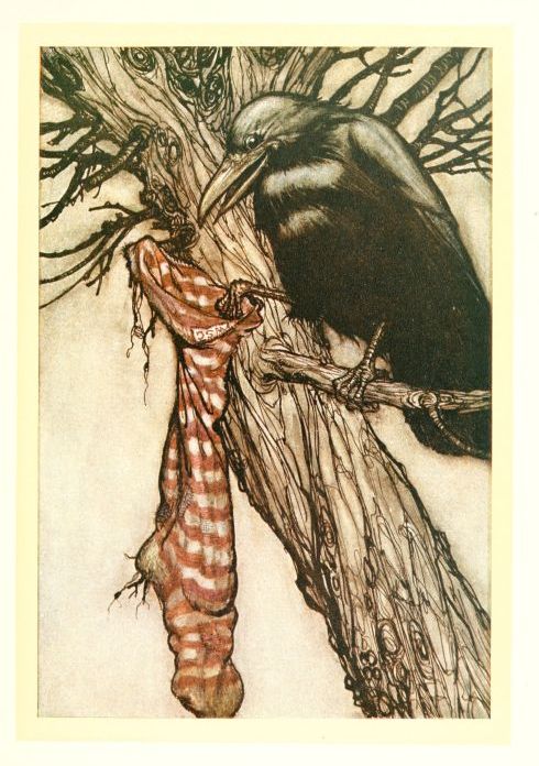 For years he had been quietly filling his stocking – Arthur Rackham Tablo
