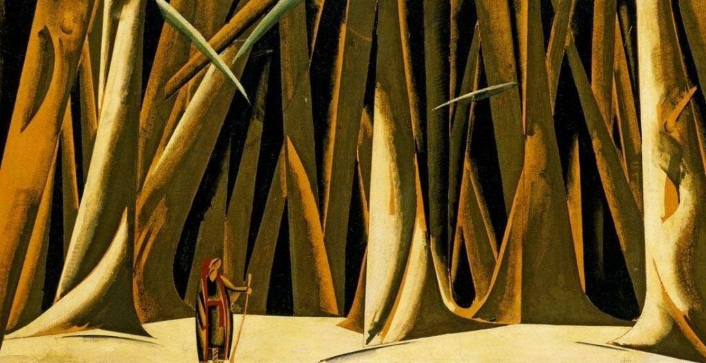 Forest (1913) - Vladimir Tatlin Tablo