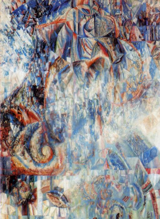 Formula of the Cosmos (1918) – Pavel Filonov Tablo