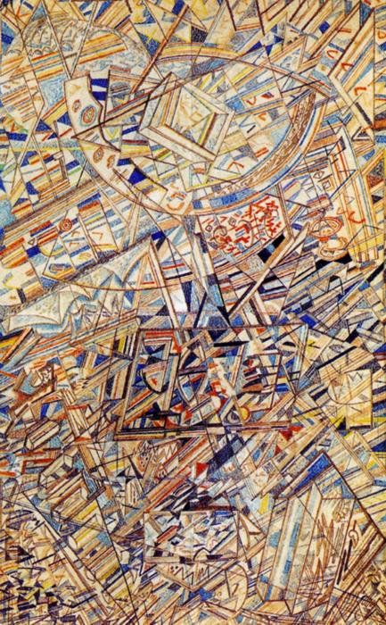 Formula of the Universe (1920) – Pavel Filonov Tablo