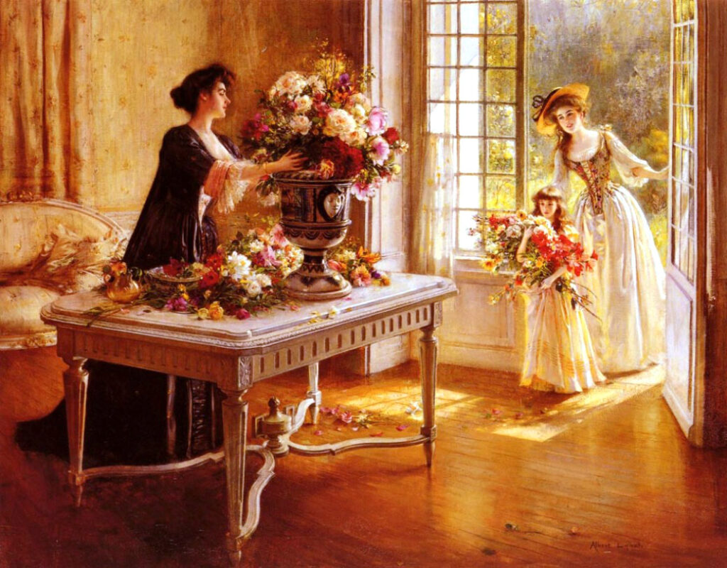 Fresh From The Garden – Albert Lynch Tablo