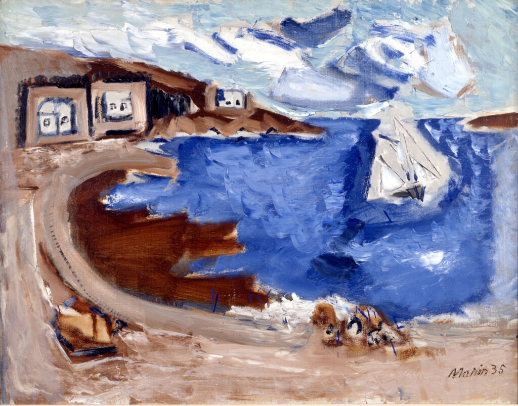 From Seeing Cape Split (1935) - John Marin Tablo