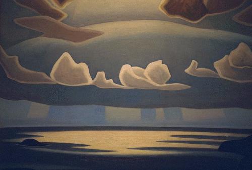 From the North Shore, Lake Superior (1927) – Lawren Harris Tablo