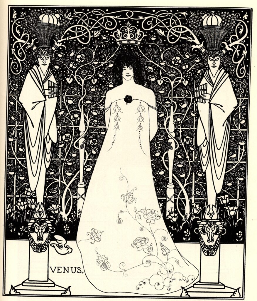 Frontispiece for 'Venus and Tannhauser' (1895) - Aubrey Beardsley Tablo