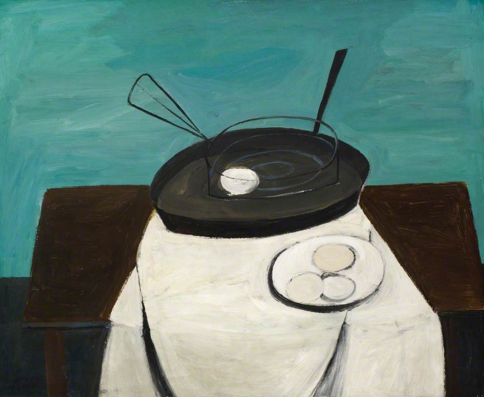 Frying Pan and Basket (1948) – William Scott Tablo