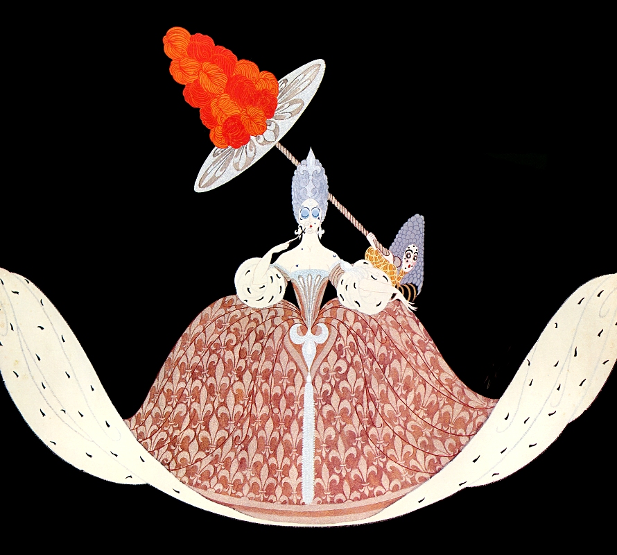 Ganna Walska in Manon 01 – Erté Tablo