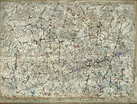 Geography of Phantasy (1948) – Mark Tobey Tablo