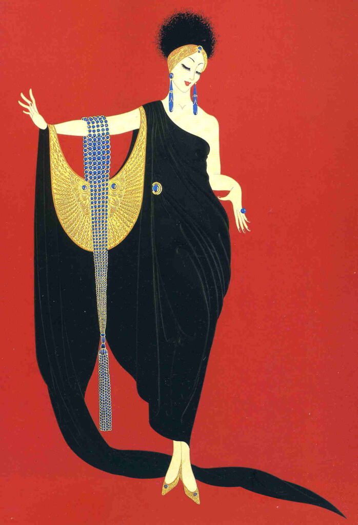 Glamour - Erté Tablo