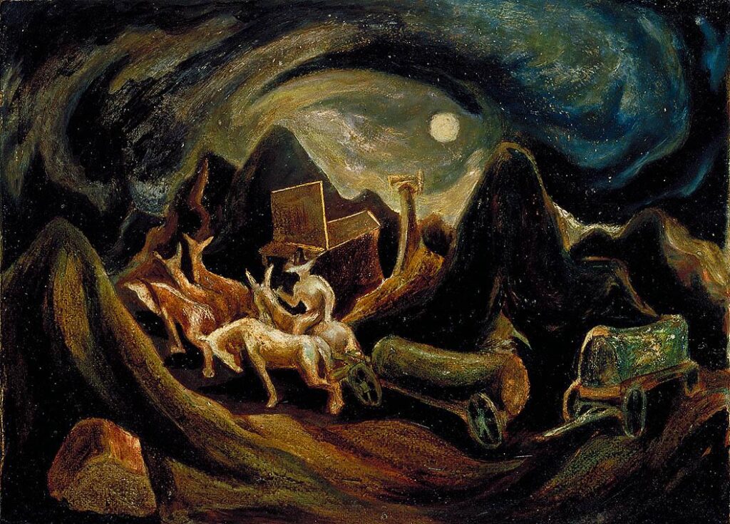 Going West (1934) - Jackson Pollock Tablo
