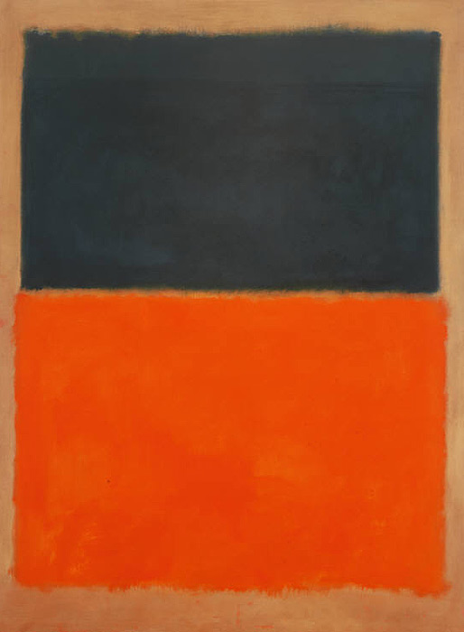 Green and Tangerine on Red (1956) – Mark Rothko Tablo