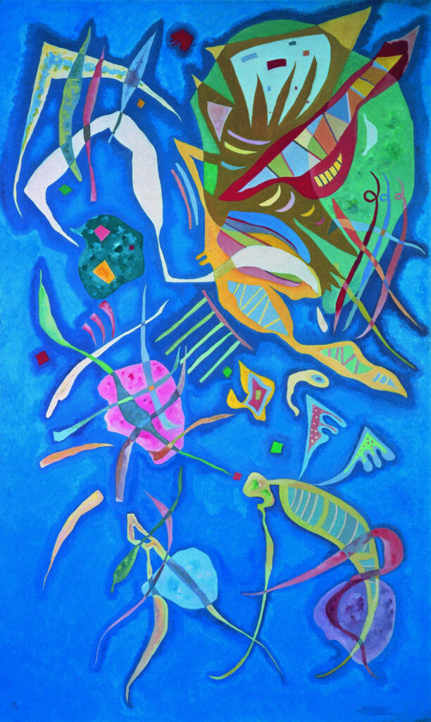 Grouping (1937) - Wassily Kandinsky Tablo