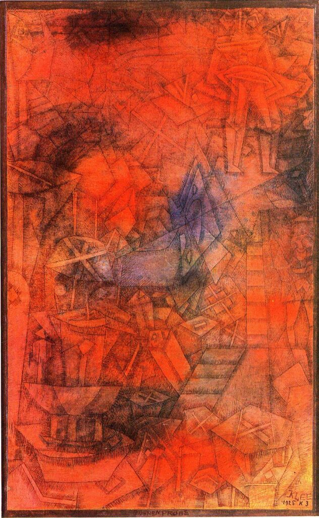Groynes (1925) - Paul Klee Tablo