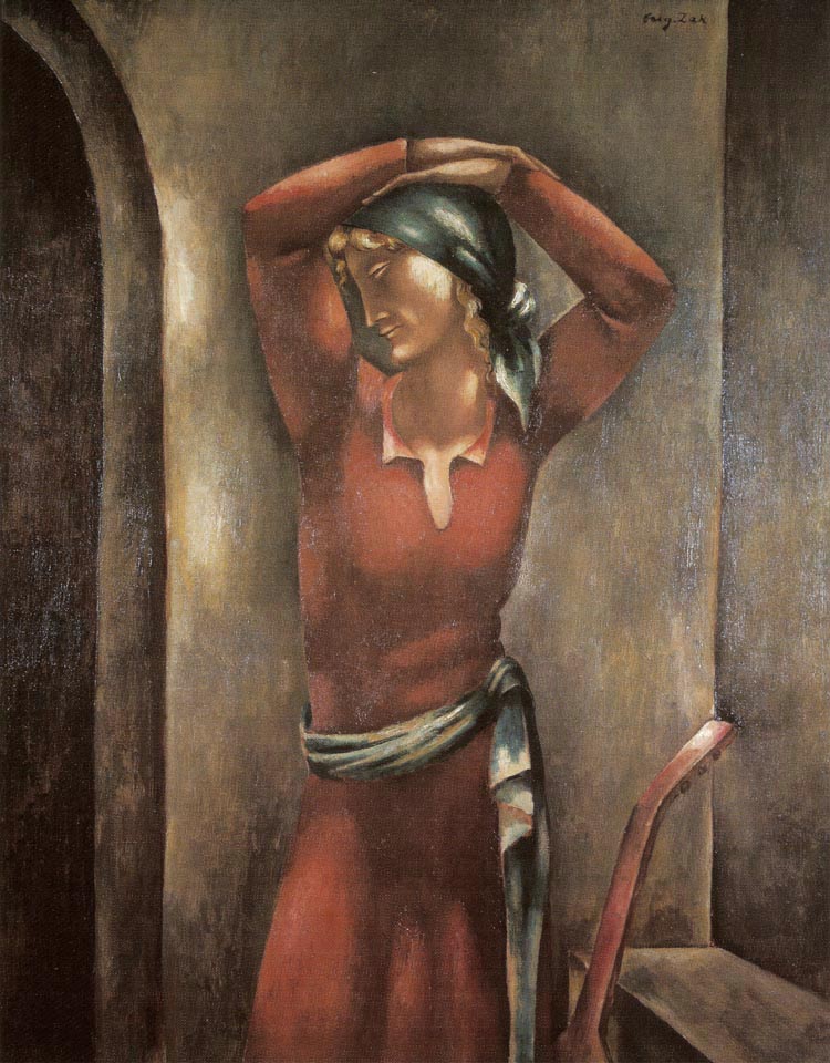 Gypsy with a Guitar (1921) – Eugeniusz Zak Tablo