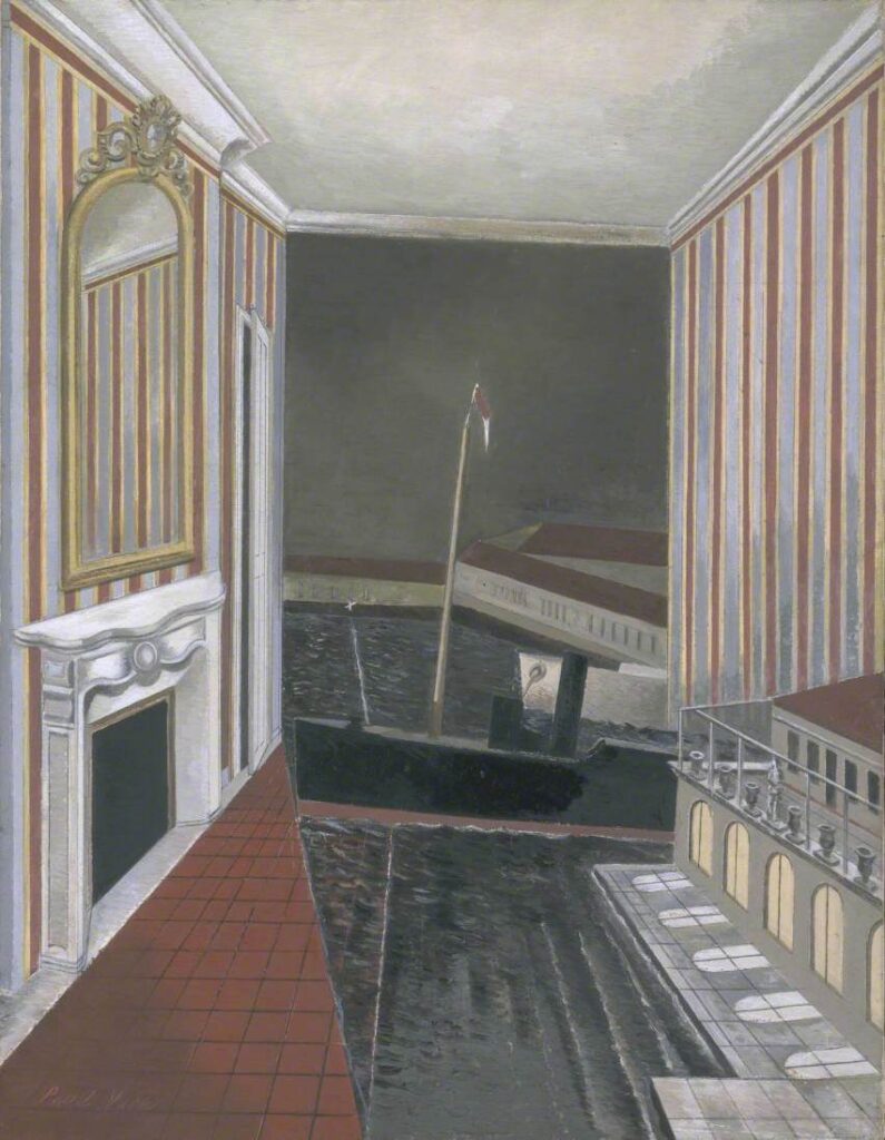 Harbour and Room (1932) - Paul Nash Tablo