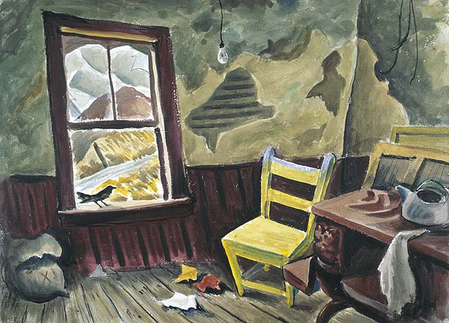 Haunted House (1945) – Jack Bush Tablo