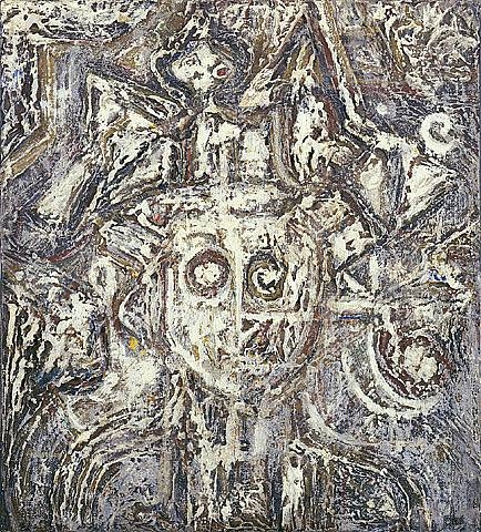 Head of a King (1940) – Richard Pousette-Dart Tablo