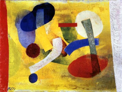 Heiter (1950) – Fritz Winter Tablo