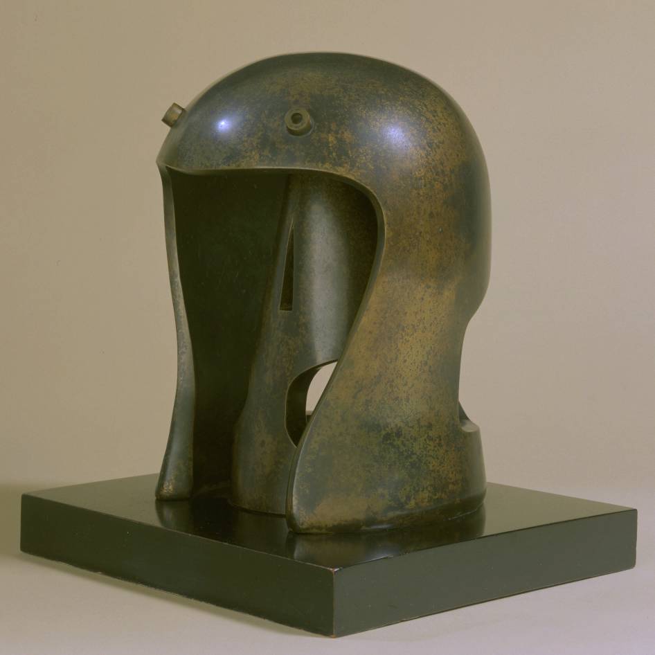 Helmet Head No. 1 (1950) – Henry Moore Tablo