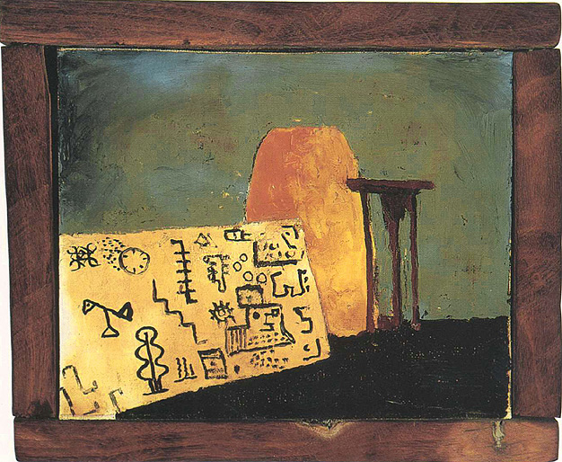 Hieroglyphics (1950) – Forrest Bess Tablo