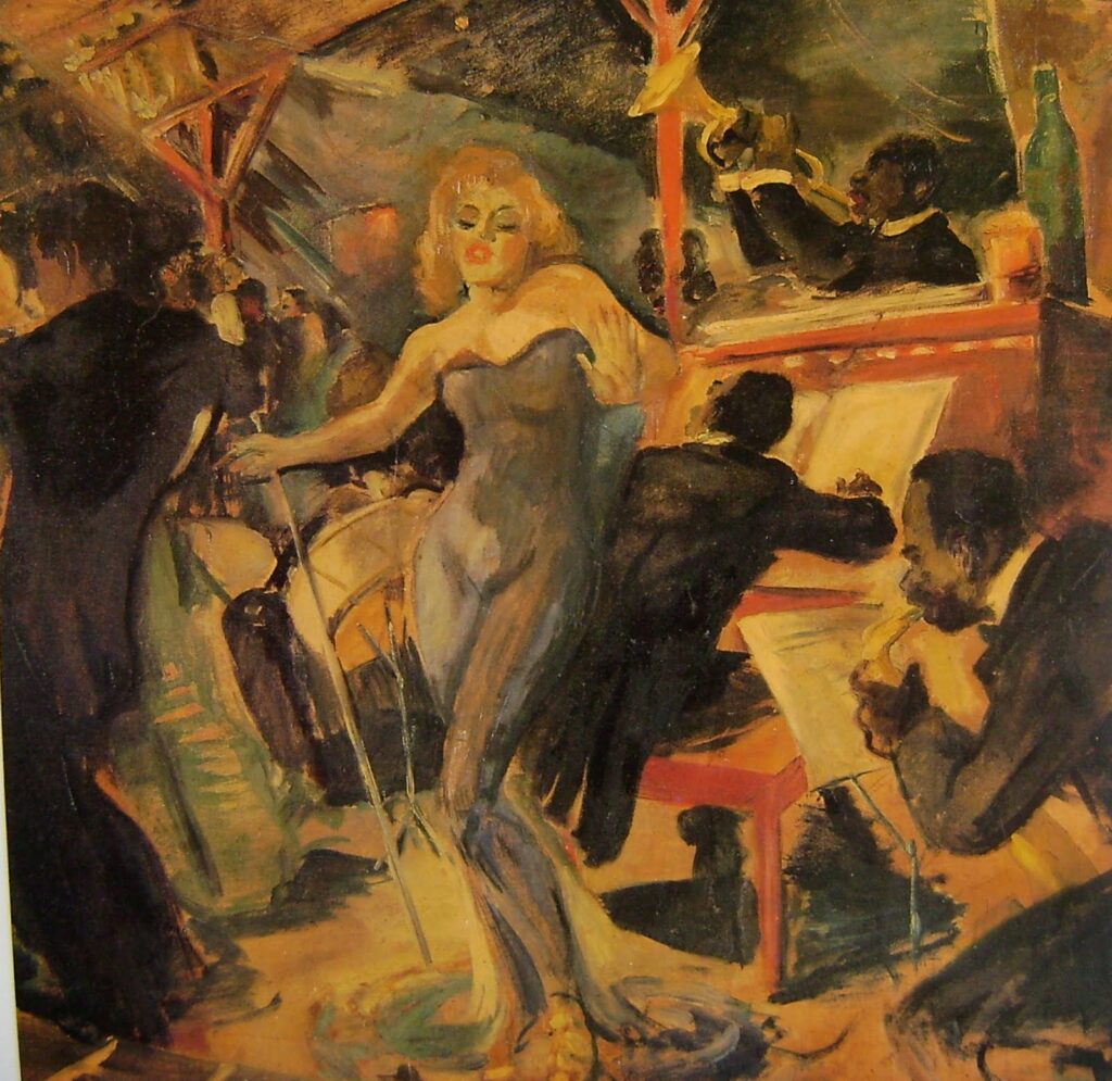 Hot Jazz (1940) - Franz Kline Tablo