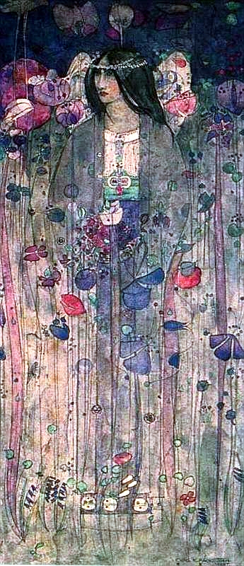 In Fairyland (1897) – Charles Rennie Mackintosh Tablo