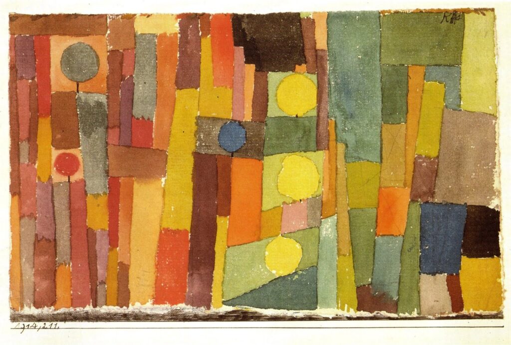 In the Style of Kairouan (1914) – Paul Klee Tablo