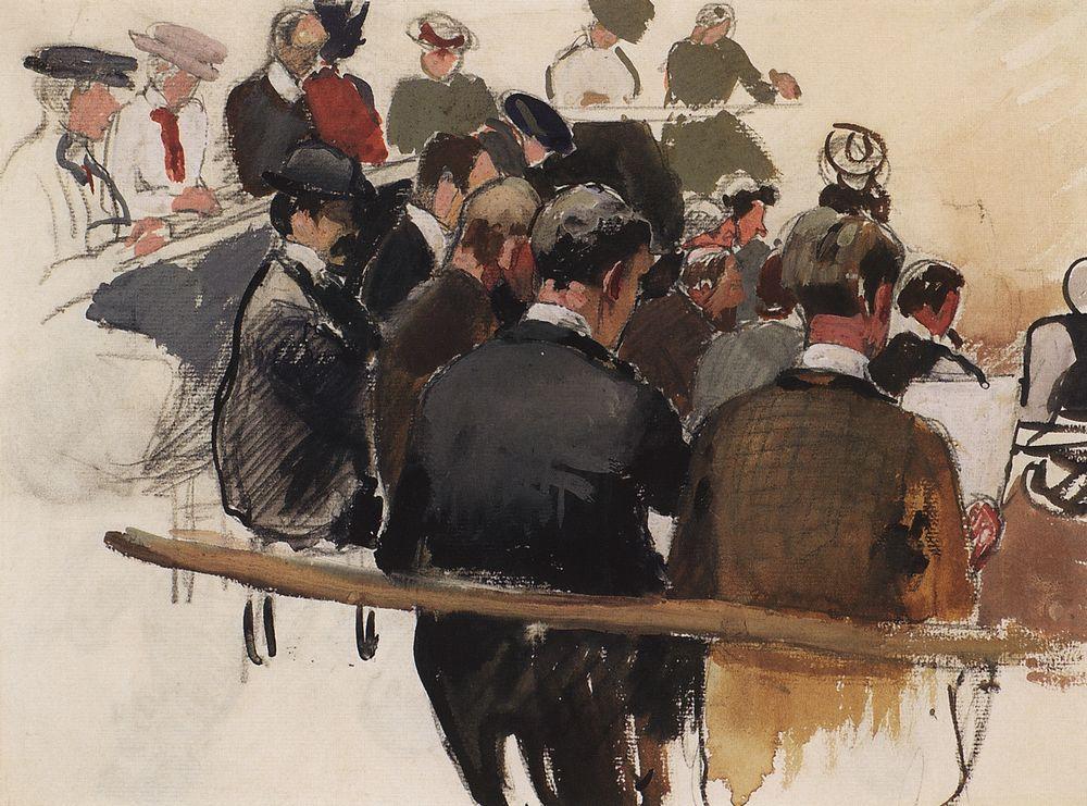 In the studio. Paris (1905) – Zinaida Serebriakova Tablo